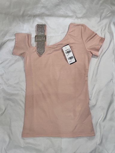 Zdjęcie oferty: Różowa koszulka z cekinami rozmiar S
