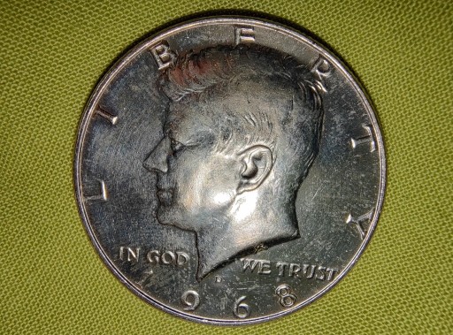Zdjęcie oferty: Half dollar - 1968 - D - 1/2 dolara