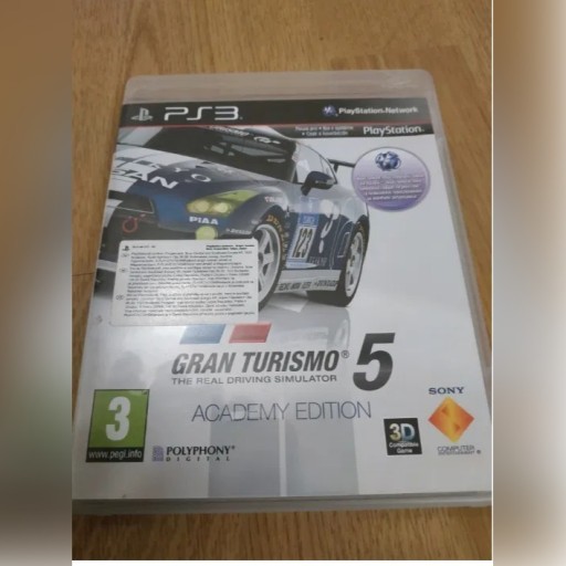 Zdjęcie oferty: Gran Turismo 5: Academy Edition V PS3 gra