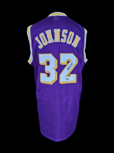 Zdjęcie oferty: NBA MAGIC JOHNSON LA Lakers koszulka z autografem