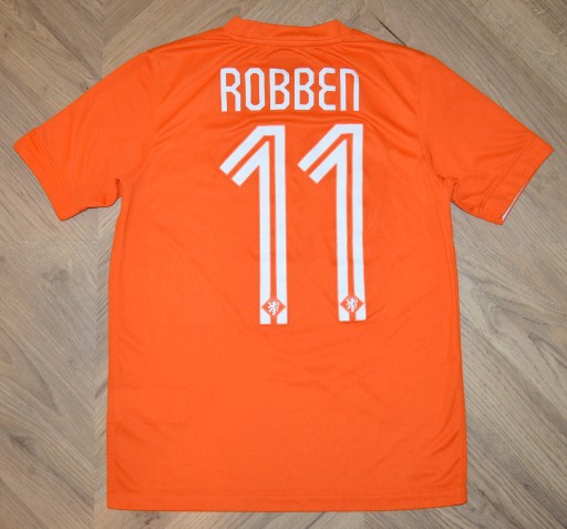 Zdjęcie oferty: Nike Holandia #11 Robben 2014 147/158 12-13 yrs L
