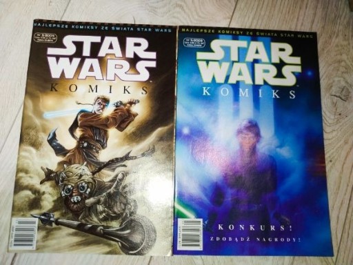 Zdjęcie oferty: Star Wars Komiks 3 i 5/2009, dwa numery