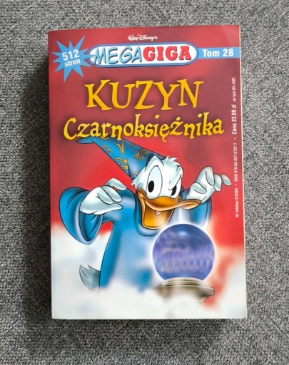Zdjęcie oferty: komiks dla dzieci MegaGiga tom 28 z 2010 r. - Kuzyn Czarnoksiężnika
