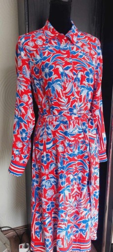 Zdjęcie oferty: TOMMY HILFIGER sukienka koszulowa (kolorowa) midi /38/