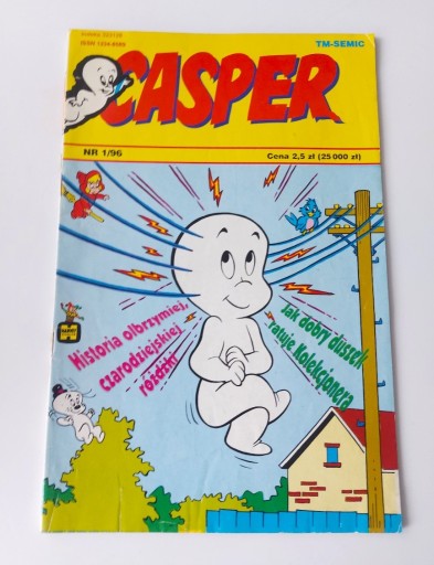 Zdjęcie oferty: Komiks Casper nr 1/96