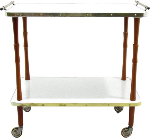 Zdjęcie oferty: DDR wózek barowy / stolik, 1966r.