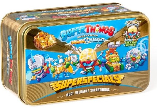 Zdjęcie oferty: Super things superthings złota puszka Dr. Volt