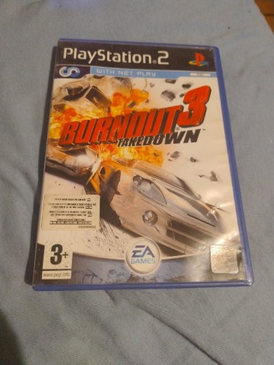 Zdjęcie oferty: Burnout 3 Takedown PlayStation 2 w Polskiej wersji językowej rzadka