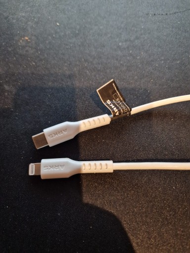 Zdjęcie oferty: Kabel USB Typ C - Lightning ARKS 2m Biały r