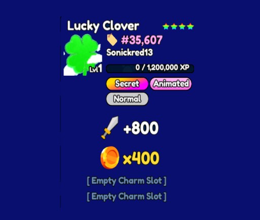 Zdjęcie oferty: Secret Lucky Clover-Pet Catchers