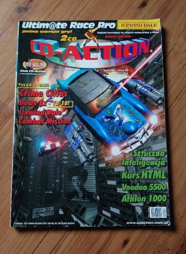 Zdjęcie oferty: CD - action 9/2000 Czasopismo Gazeta Miesięcznik 