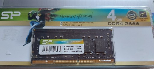 Zdjęcie oferty: Pamięć do laptopa DDR4 4GB