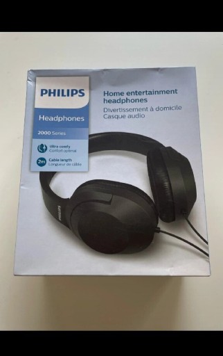 Zdjęcie oferty: Nowe słuchawki nauszne Philips 