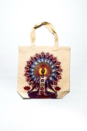 Zdjęcie oferty: Torba bawełniana z nadrukiem NO TIME