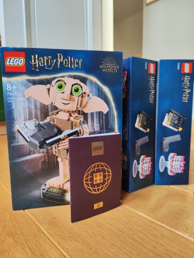 Zdjęcie oferty: 3X LEGO 76421 Harry Potter - Skrzat domowy Zgredek