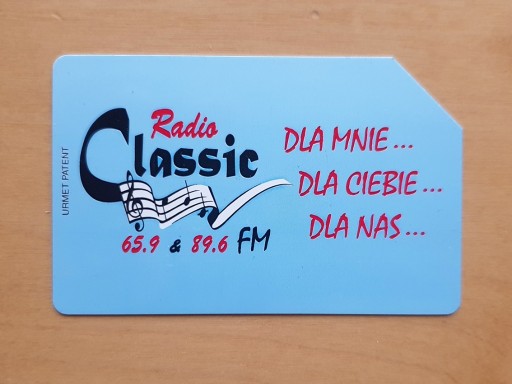Zdjęcie oferty: karty telefoniczne -  Radio Classic