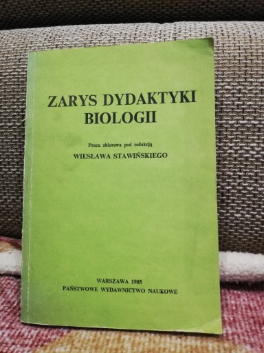 Zdjęcie oferty: Zarys dydaktyki biologii Stawiński 