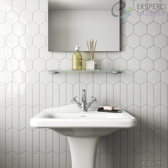 Zdjęcie oferty: Sprzedam płytki EQUIPE CHEVRON WALL WHITE LEFT