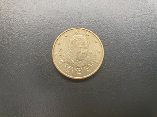 Zdjęcie oferty: Watykan, 50 EURO CENT 2011, PAPIEŻ BENEDYKT XVI