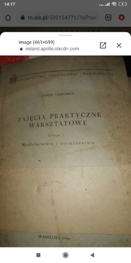 Zdjęcie oferty: 3 x uzarowicz zajęcia praktyczne modelarstwo i formier