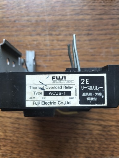 Zdjęcie oferty: FUJI  PRZEKAŹNIK TERMICZNY ACJa-1y, 2E, leżak magazynowy, sprawny 100%