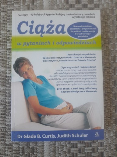 Zdjęcie oferty: Ciąża w pytaniach I odpowiedziach Dr.GladeB.Curtis