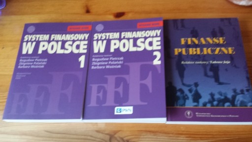 Zdjęcie oferty: UEP publikacje - 1 rok studiów Finanse (9xksiążek)