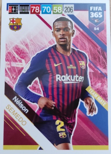 Zdjęcie oferty: Karta Piłkarska FIFA 365 Nelson Semedo