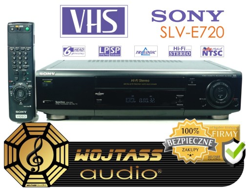 Zdjęcie oferty: Magnetowid Sony SLV-E720 Hi-Fi 6-głowic VHS NTSC