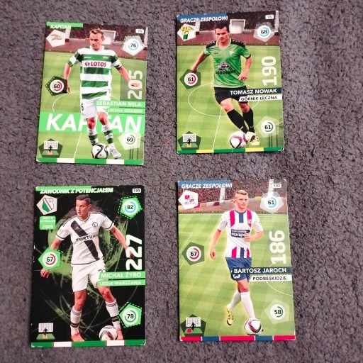 Zdjęcie oferty: Karty Piłkarskie Panini Ekstraklasa 2015-2016