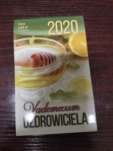 Zdjęcie oferty: Vademecum Uzdrowiciela kalendarz zdzierak 2020