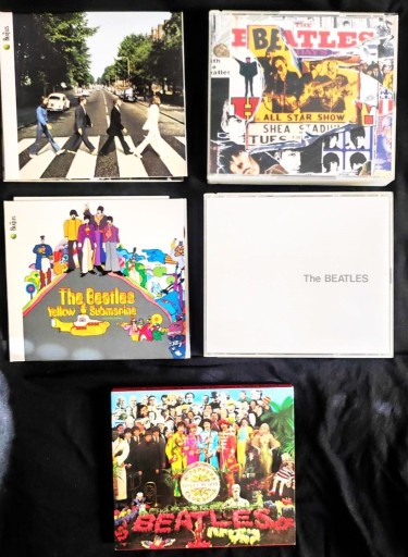Zdjęcie oferty: The Beatles - Sgt Pepper, Yellow Submarine, White