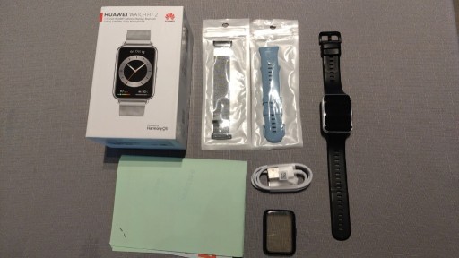 Zdjęcie oferty: Smartwatch Huawei Watch Fit 2 Elegant GPS Srebrny
