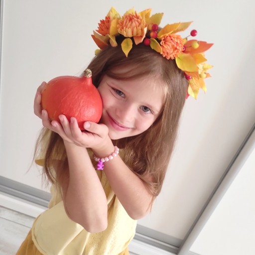 Zdjęcie oferty: Jesienny wianek na włosy, jesienny wianek na głowę, do sesji zdjęciowej