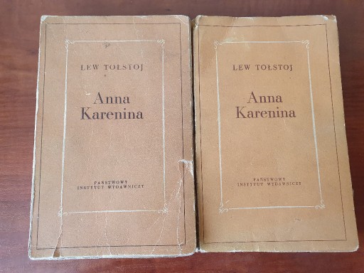 Zdjęcie oferty: Anna Karenina, tom I + II