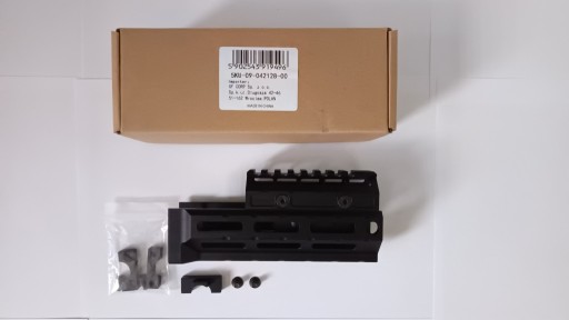 Zdjęcie oferty: Zestaw MLOK 5KU do replik AK Midwest Industries (MWI krótkie) Czarny