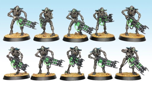 Zdjęcie oferty: Gratka dla fanów! Zestaw 10x Necron Warriors (40k)