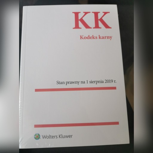 Zdjęcie oferty: Kodeks karny 