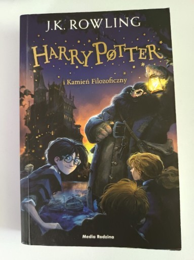 Zdjęcie oferty: Książka "Harry Potter i Kamień Filozoficzny" J.K. Rowling