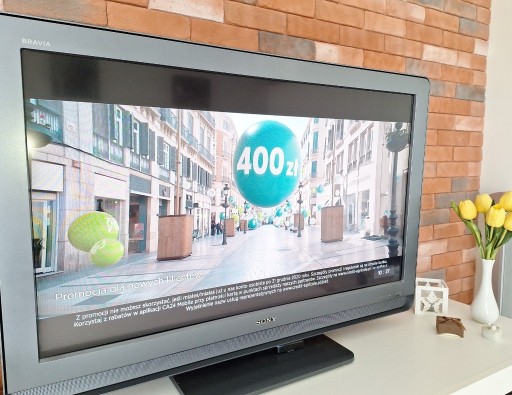 Zdjęcie oferty: Sprzedam TV Sony Bravia 40 " srebrno-szary