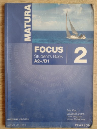 Zdjęcie oferty: Angielski Matura Focus 2 student's book Pearson