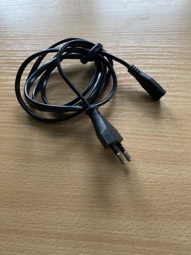 Zdjęcie oferty: Kabel euro IEC C7 CEE 7/16 radiowy 1,2m