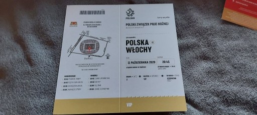 Zdjęcie oferty: Zaproszenie Kolekcjonerskie Polska - Włochy