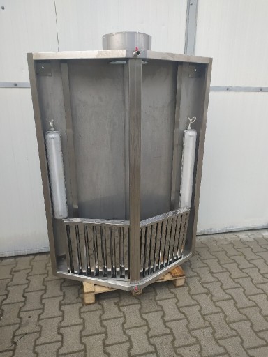 Zdjęcie oferty: Okap DORA METAL centralny podcięty 160x120