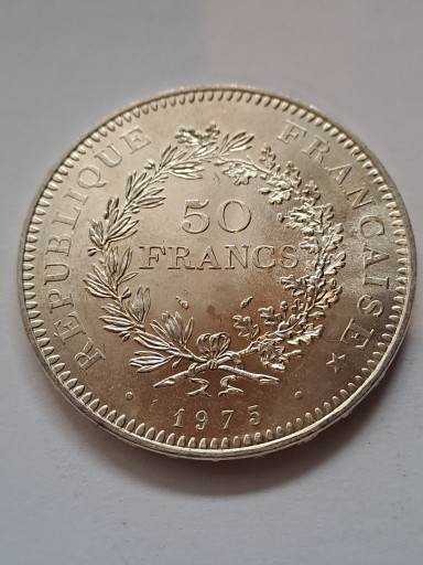 Zdjęcie oferty: 50 Franków Herkules 1975 r Francja