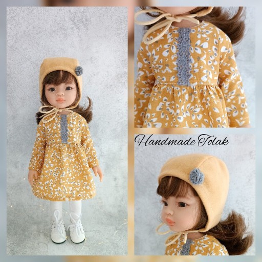 Zdjęcie oferty: Ubranka dla lalek Paola Reina sukienka+czapka 