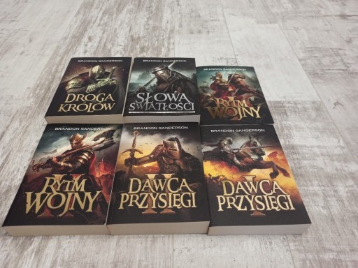 Zdjęcie oferty: Droga królów Brandon Sanderson komplet NOWE