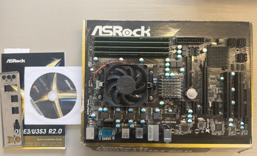 Zdjęcie oferty: ASRock 980DE3/U3S3+16GB RAM+AMD FX8300+Cooler