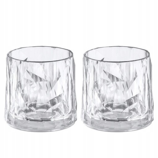 Zdjęcie oferty: 2 Szklanki transparentne Koziol 250 ml whisky