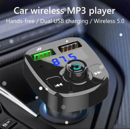 Zdjęcie oferty: Transmiter FM BLUETOOTH SAMOCHODOWY